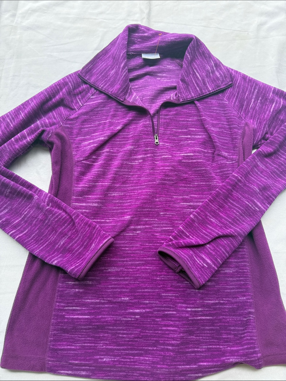 Columbia Women’s Purple Quarter-Zip Performance Pullover
